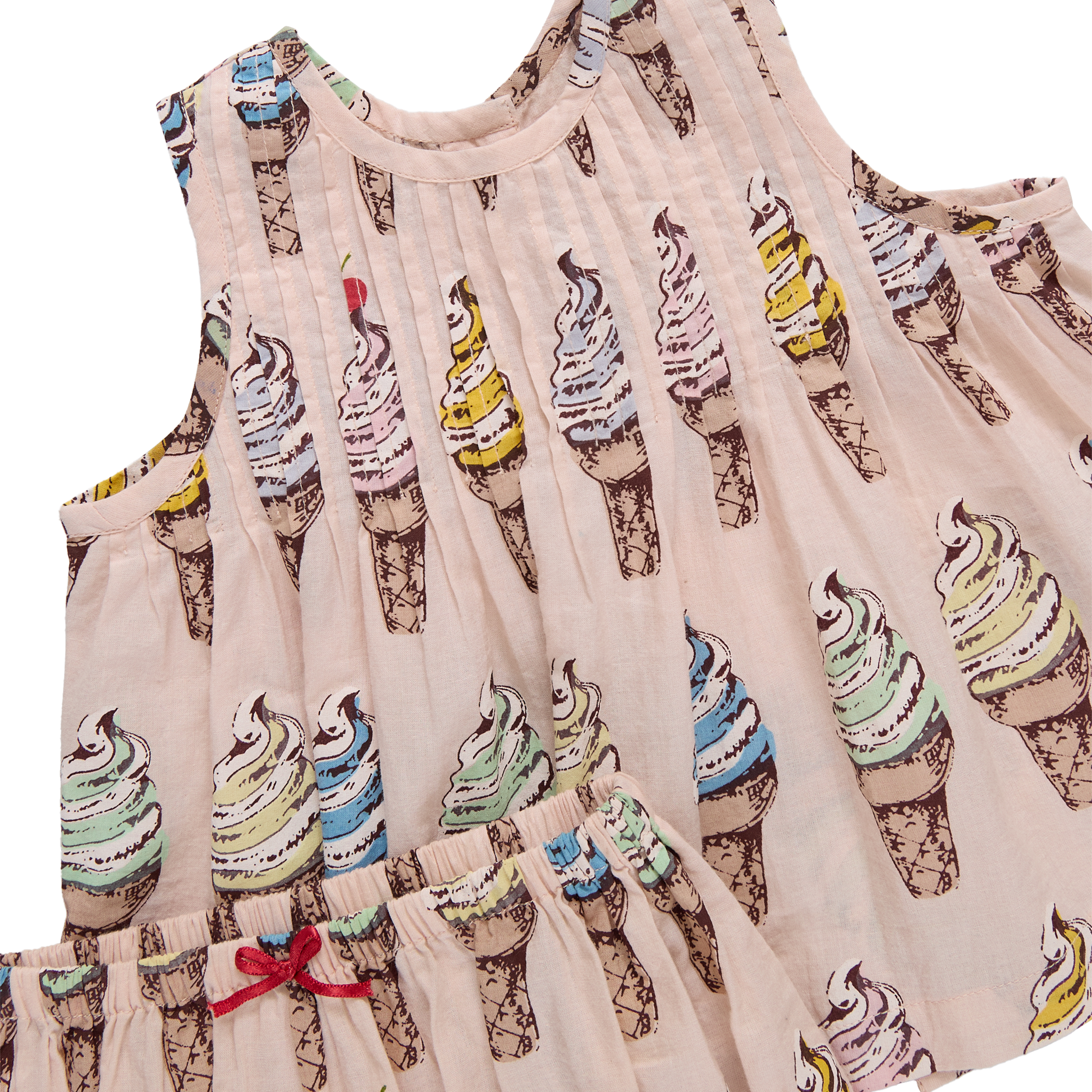 Baby Girls Jaipur 2-Pc Set (Pink Soft Serve)