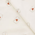 Bamboo Swaddle + Knotted Hat (Valentine)