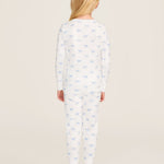 Children's Snug Fit Pajama Set (Something Blue Bows)