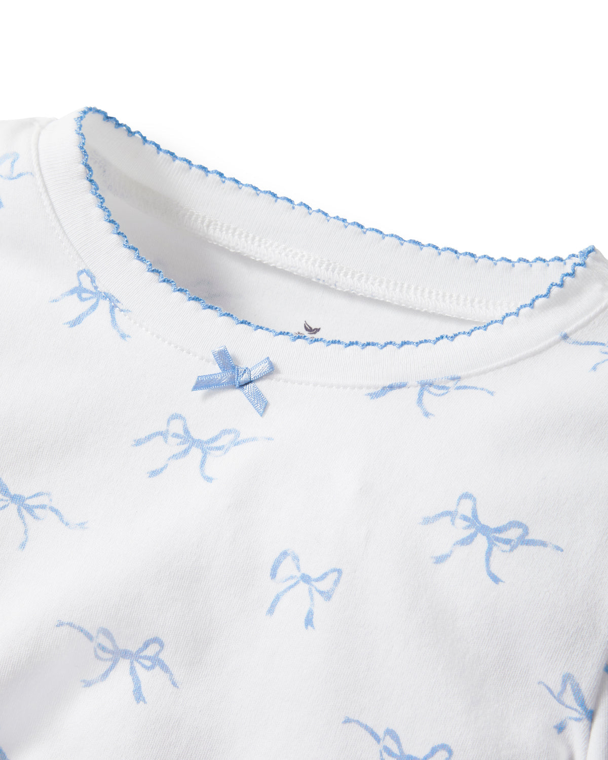 Children's Snug Fit Pajama Set (Something Blue Bows)