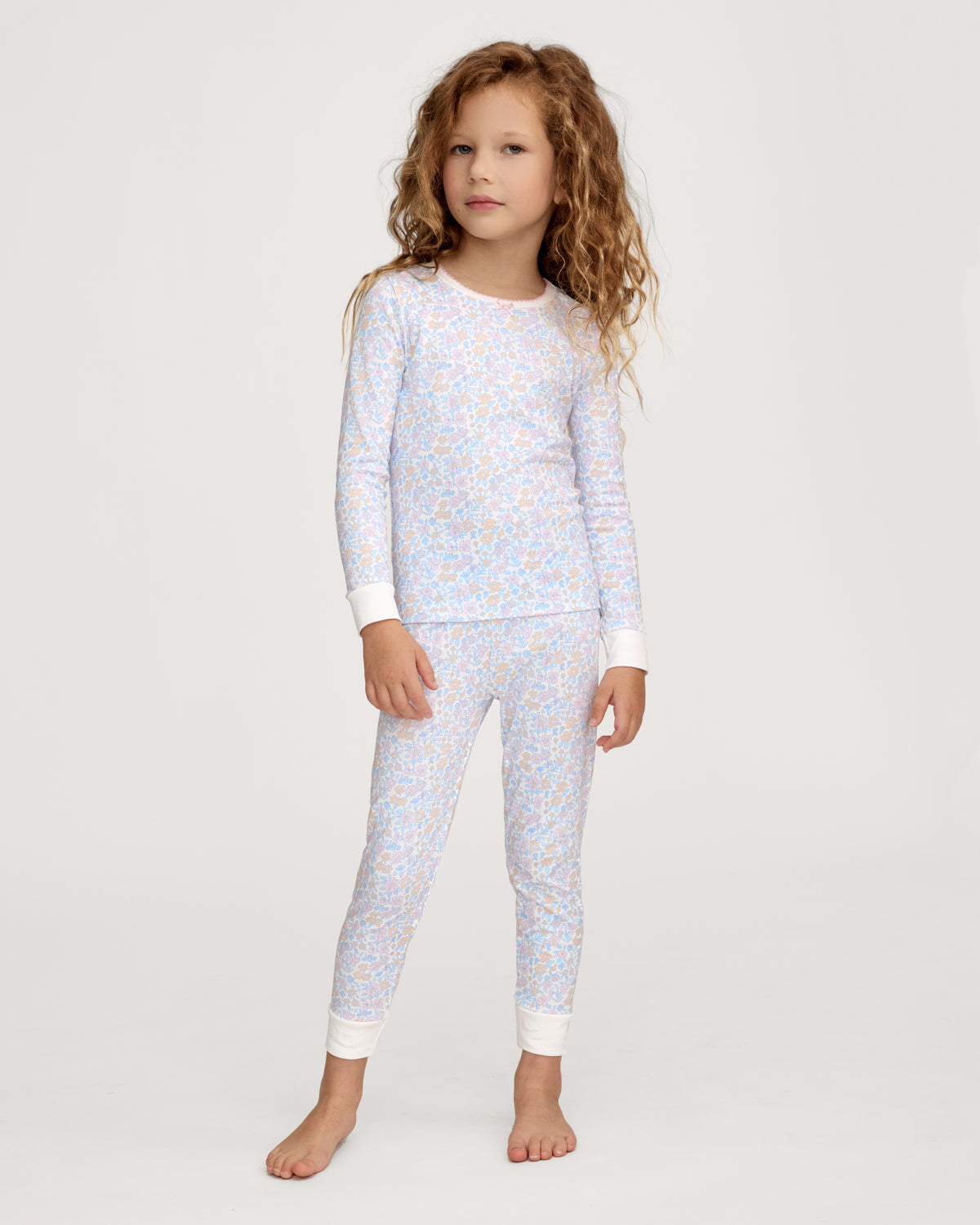 Children's Snug Fit Pajama Set (Fleur Blanche)