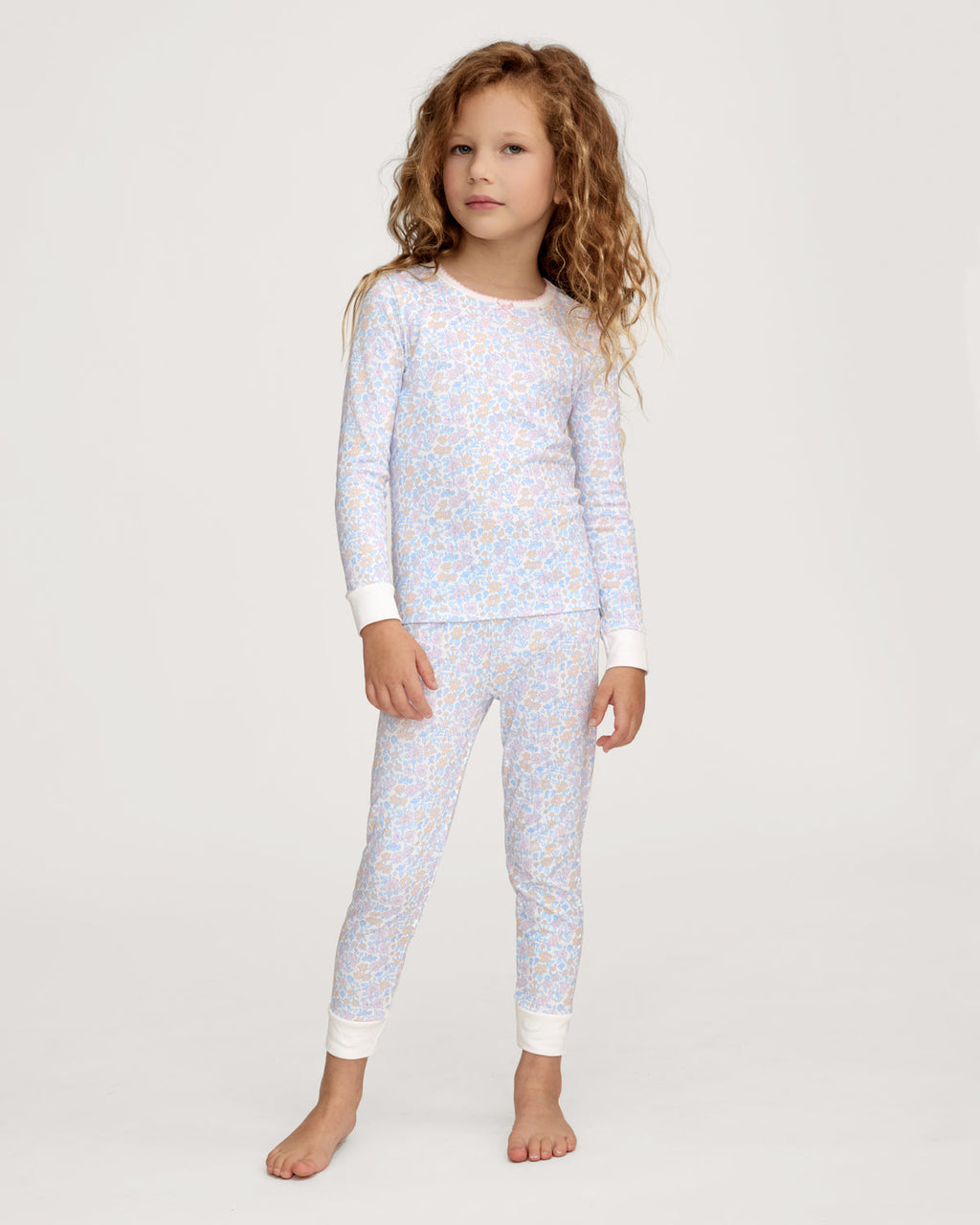 Children's Snug Fit Pajama Set (Fleur Blanche)