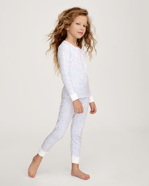 Children's Snug Fit Pajama Set (Fleur Blanche)