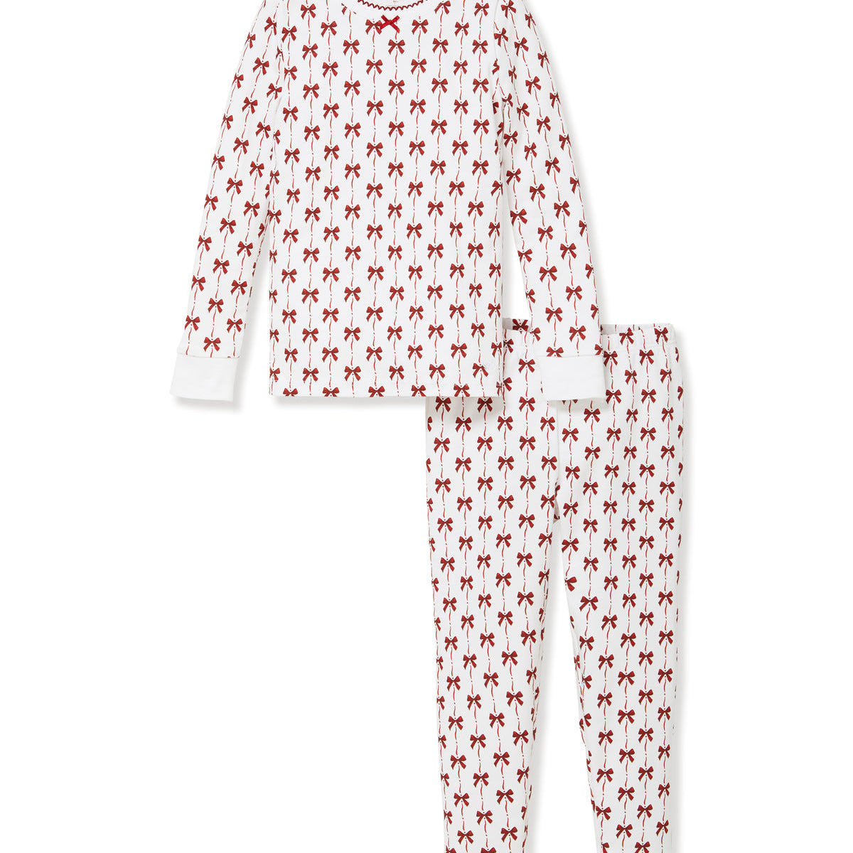 Girls Pima Snug Fit Pajama (Blissful Bows)