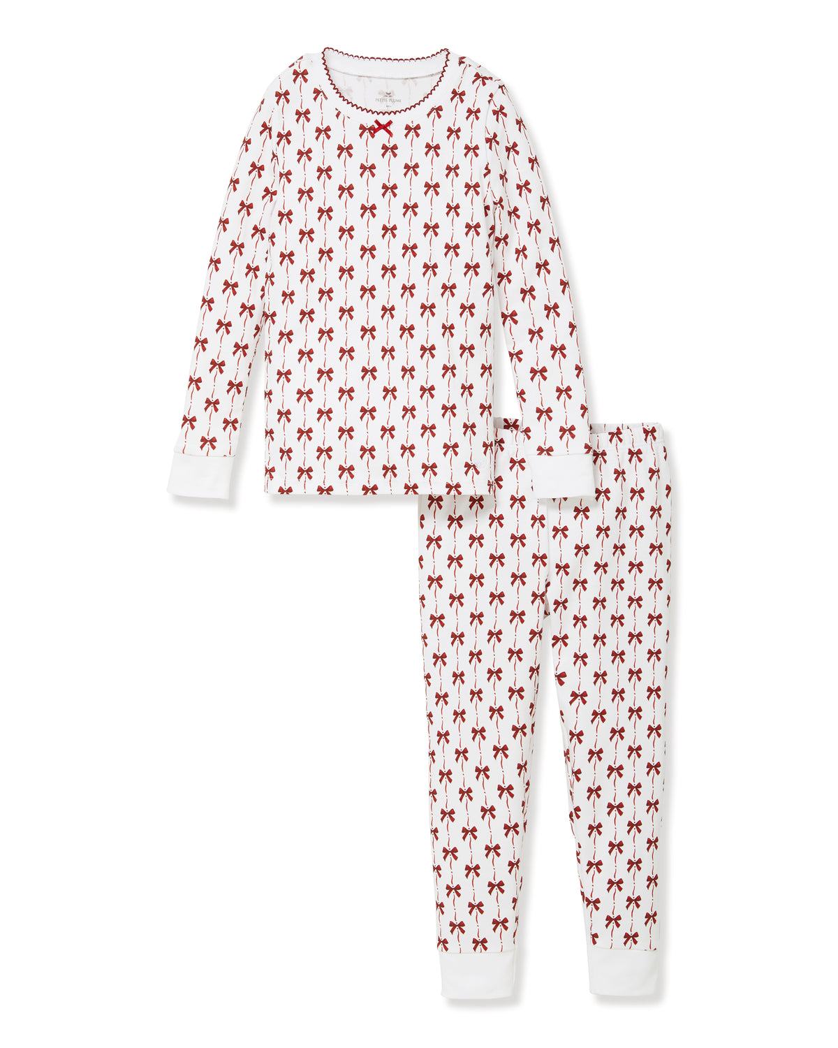 Girls Pima Snug Fit Pajama (Blissful Bows)