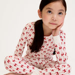 Girls Pima Snug Fit Pajama (Blissful Bows)