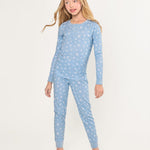 Pima Snug Fit Pajama (Periwinkle Wonderland)