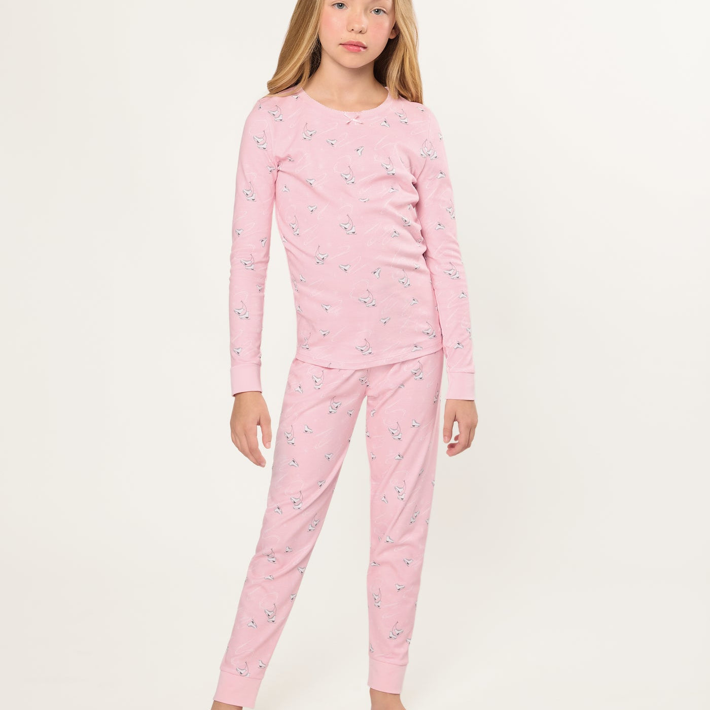Pima Snug Fit Pajama (Winter Skates)