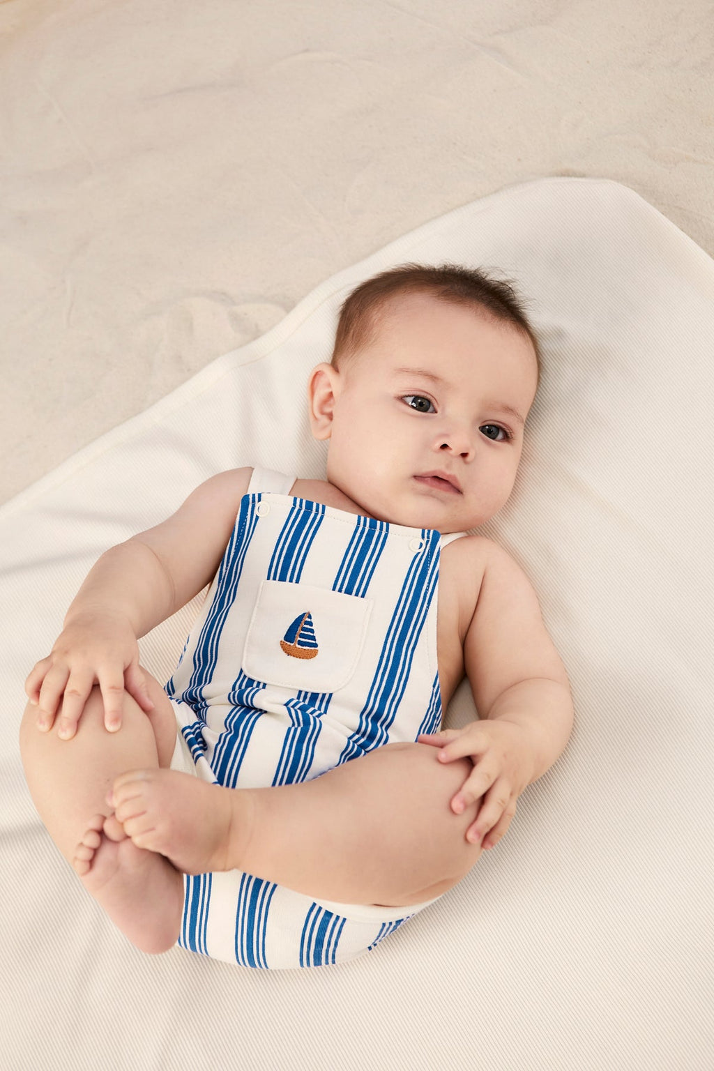 Terry Overall (Blue Stripes)