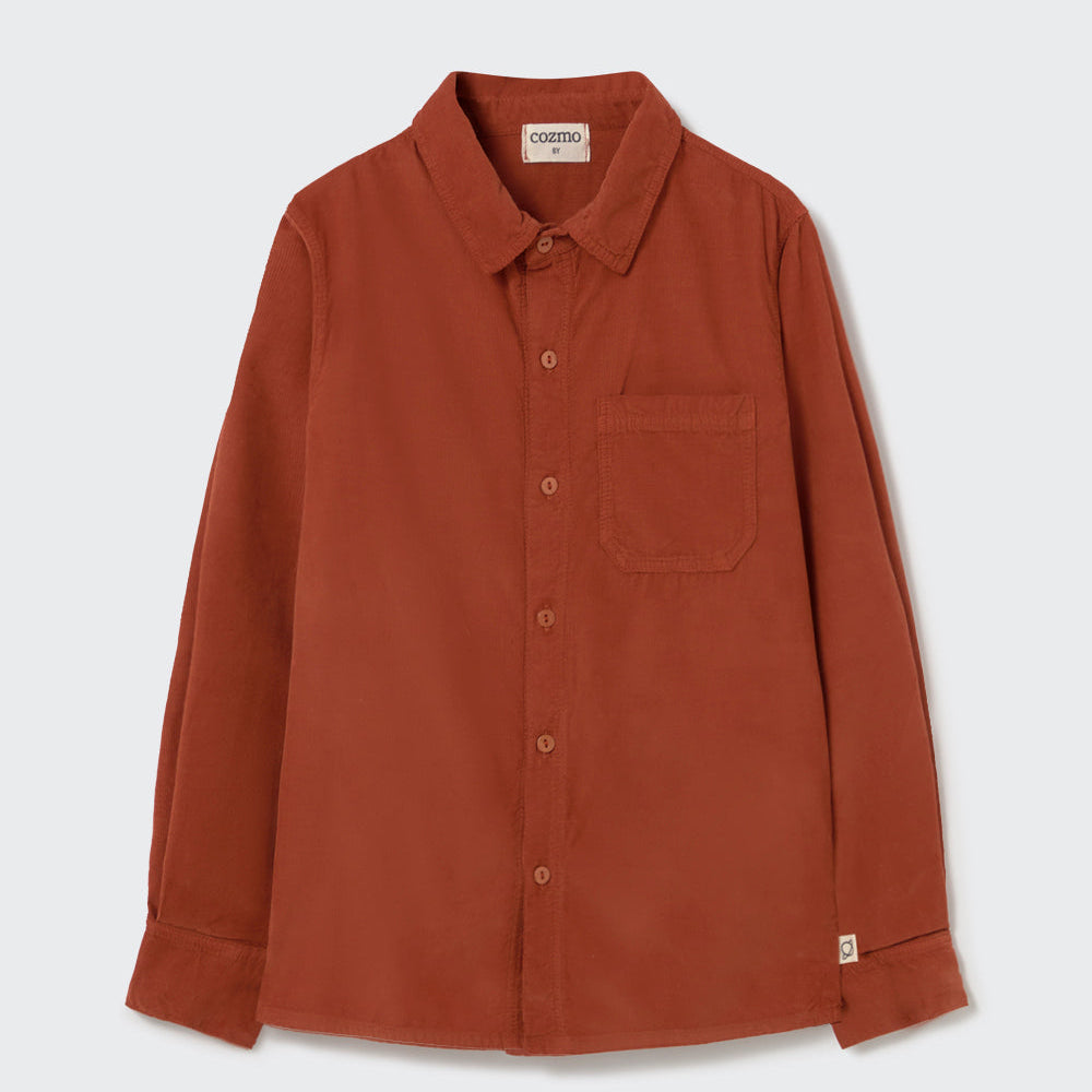 Fine Corduroy Shirt (Ginger)