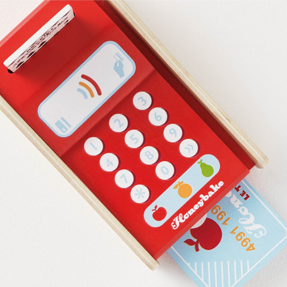 Wooden Shop Card Machine