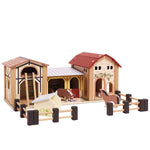 Wooden Farmyard Stables