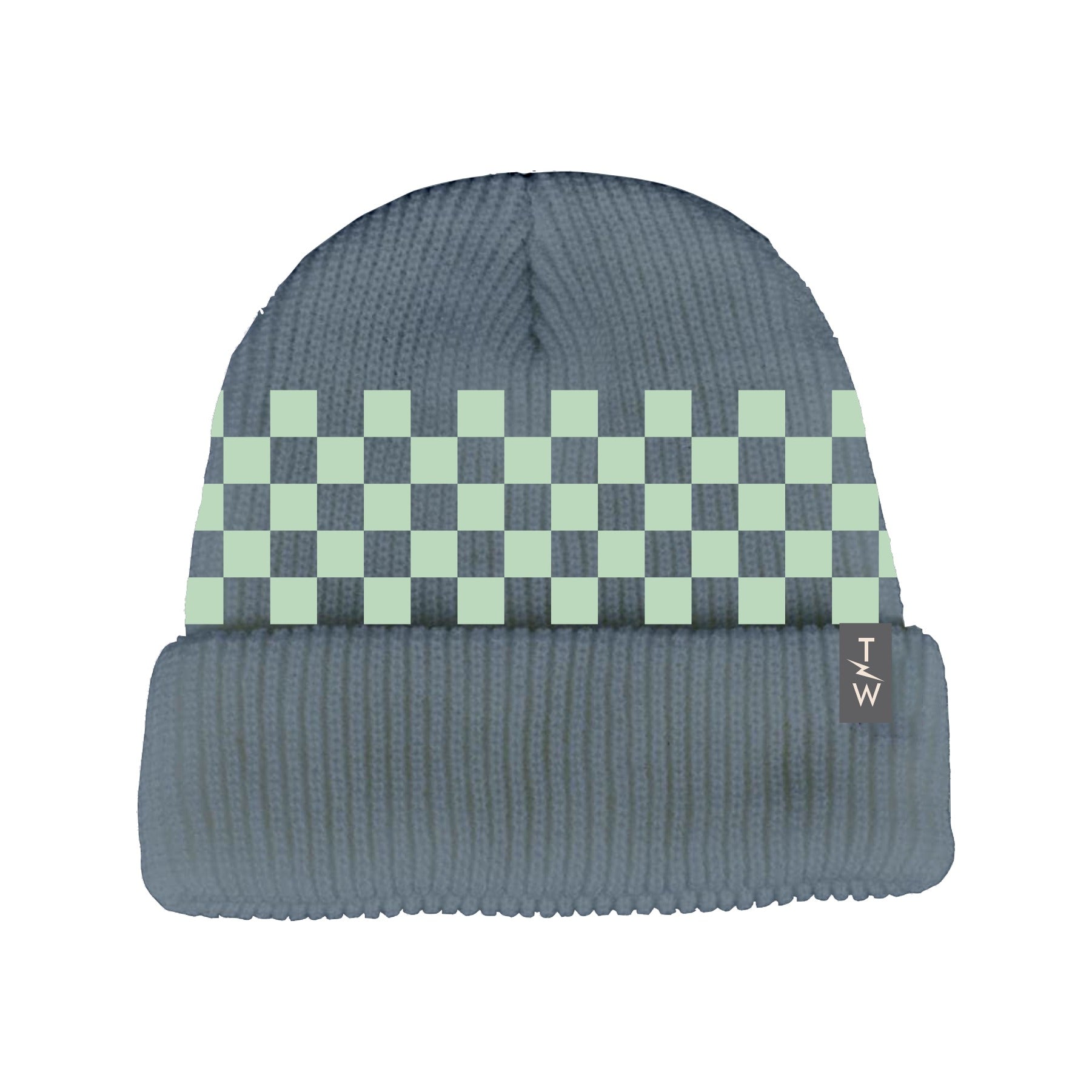 Check It Beanie Winter (Seafoam/Navy)