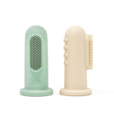 Finger Toothbrush (Shifting Sand/Cambridge Blue)