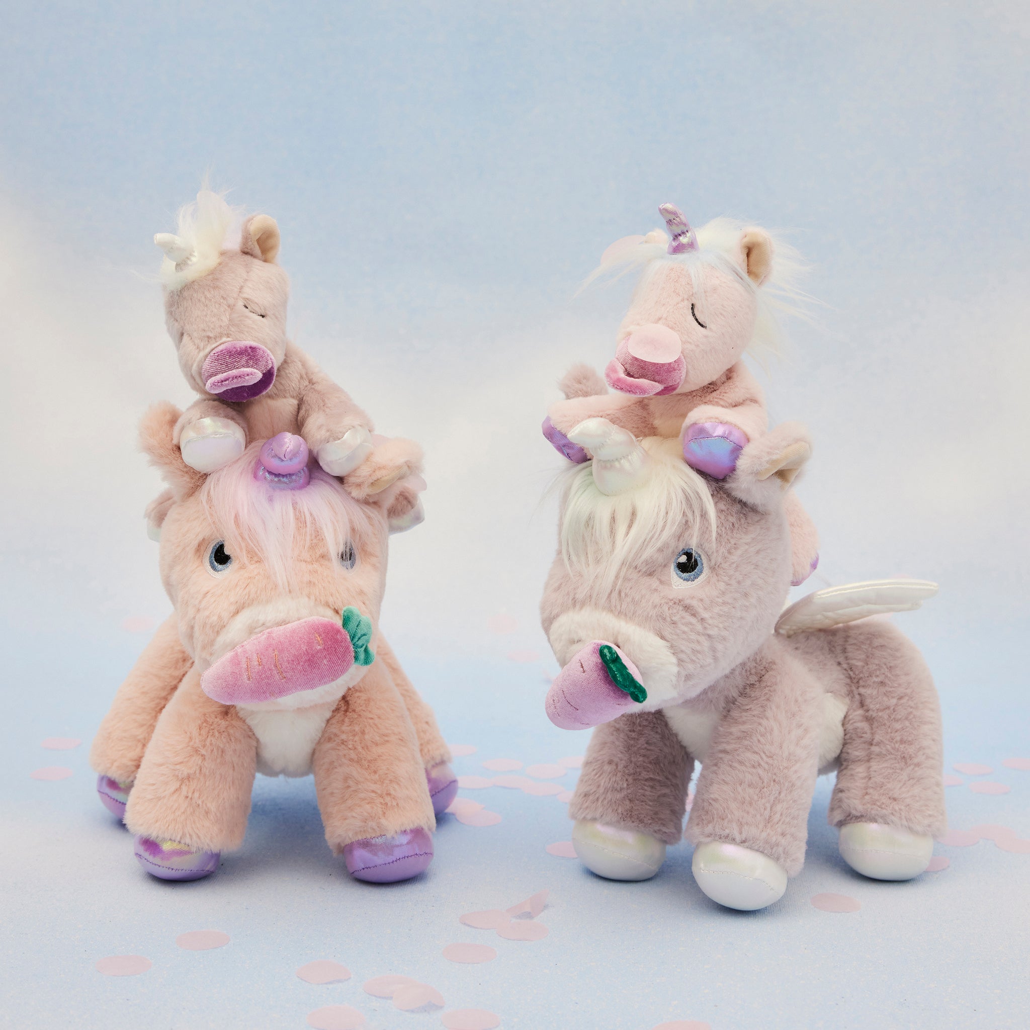 Binky Baby Unicorn (Glitter Llilac)