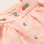 Cotton Linen Blouse (Cloud Pink)