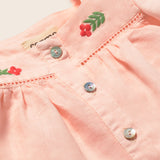 Cotton Linen Blouse (Cloud Pink)