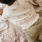 Baby Puppy Long Sleeve T-Shirt (Ecru)