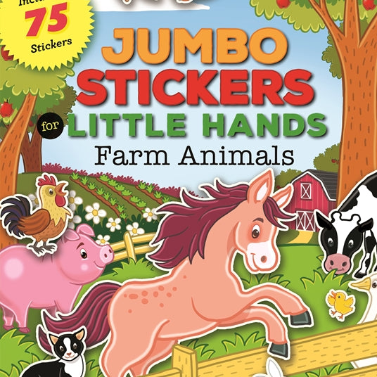 Jumbo Stickers for Little Hands: Farm Animals