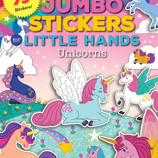Jumbo Stickers for Little Hands: Unicorns