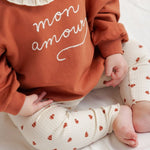 Collared Sweatshirt (Mon Amour)