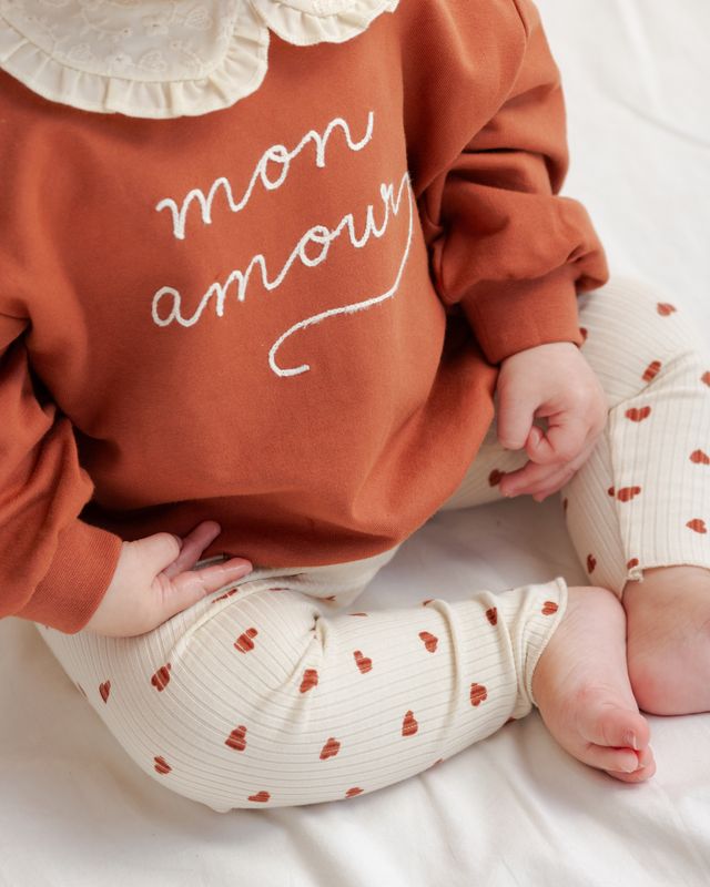 Collared Sweatshirt (Mon Amour)