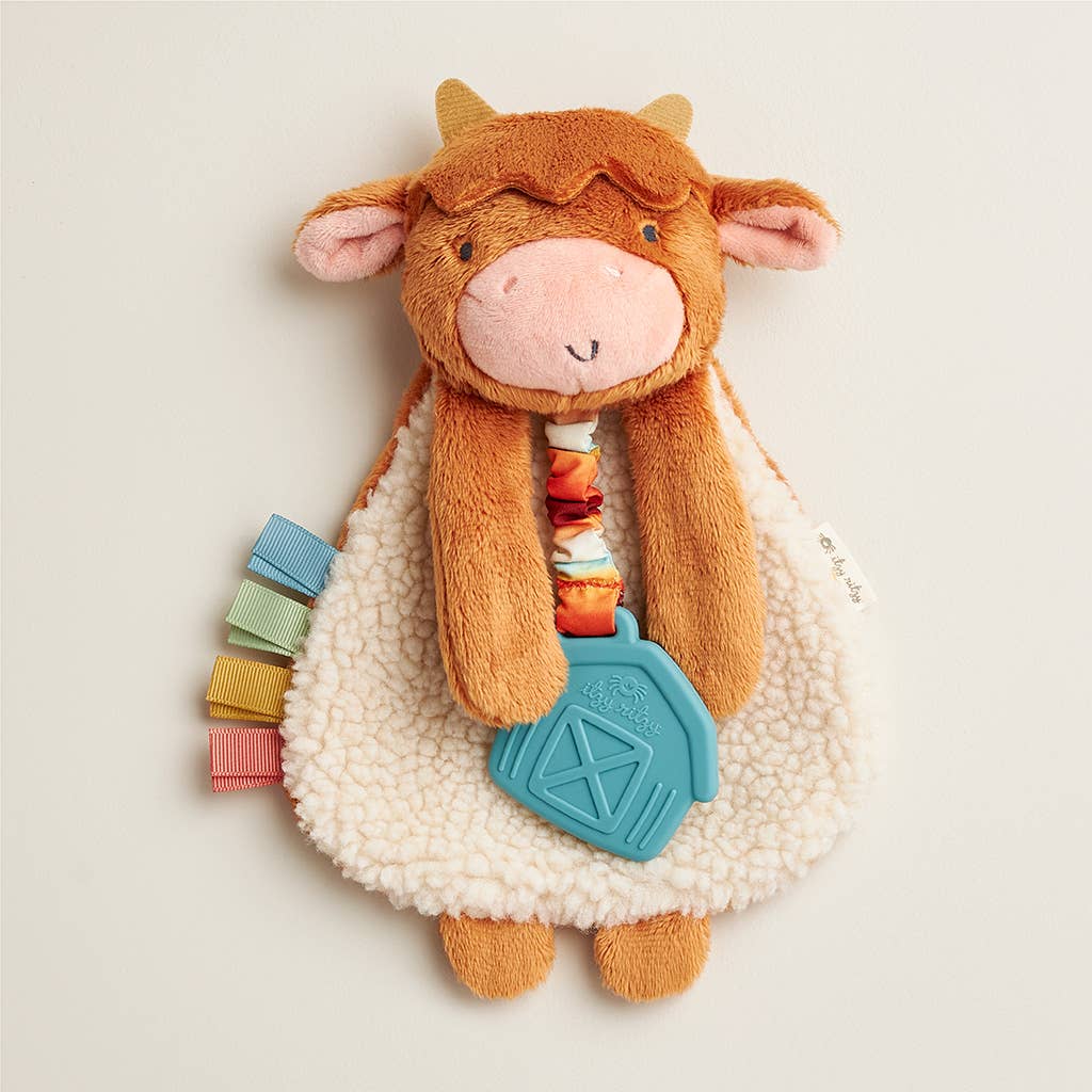 Crinkle Teether (Highland Cow)