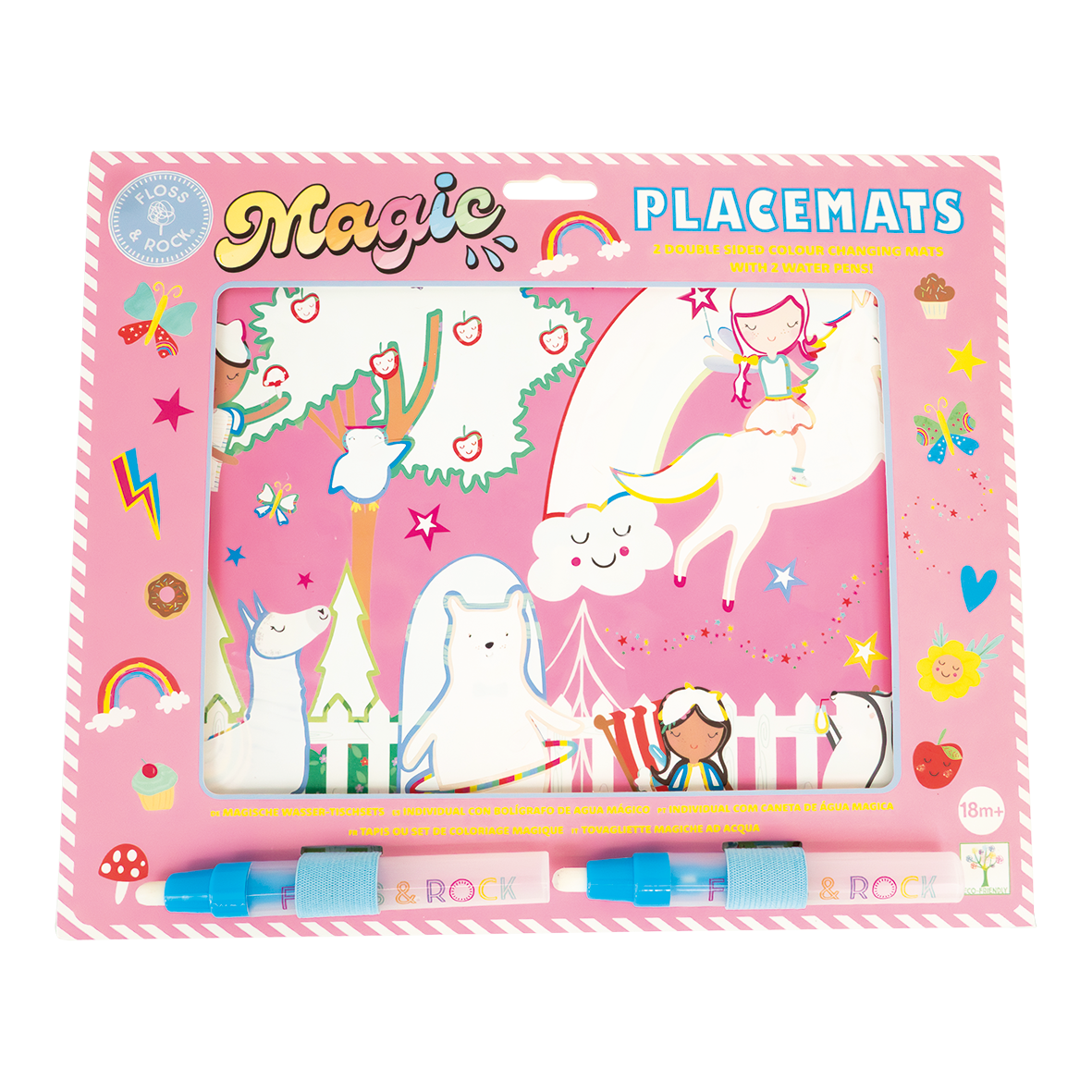 Magic Water Placemats (Rainbow Fairy)
