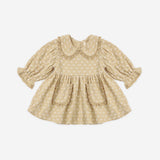 Marisol Dress (Butterscotch Floral)