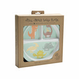 Divided Suction Plate (Baby Dinosaur)