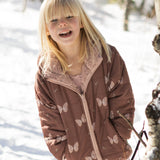 Lightweight Reversible Puffer (Butterflies)
