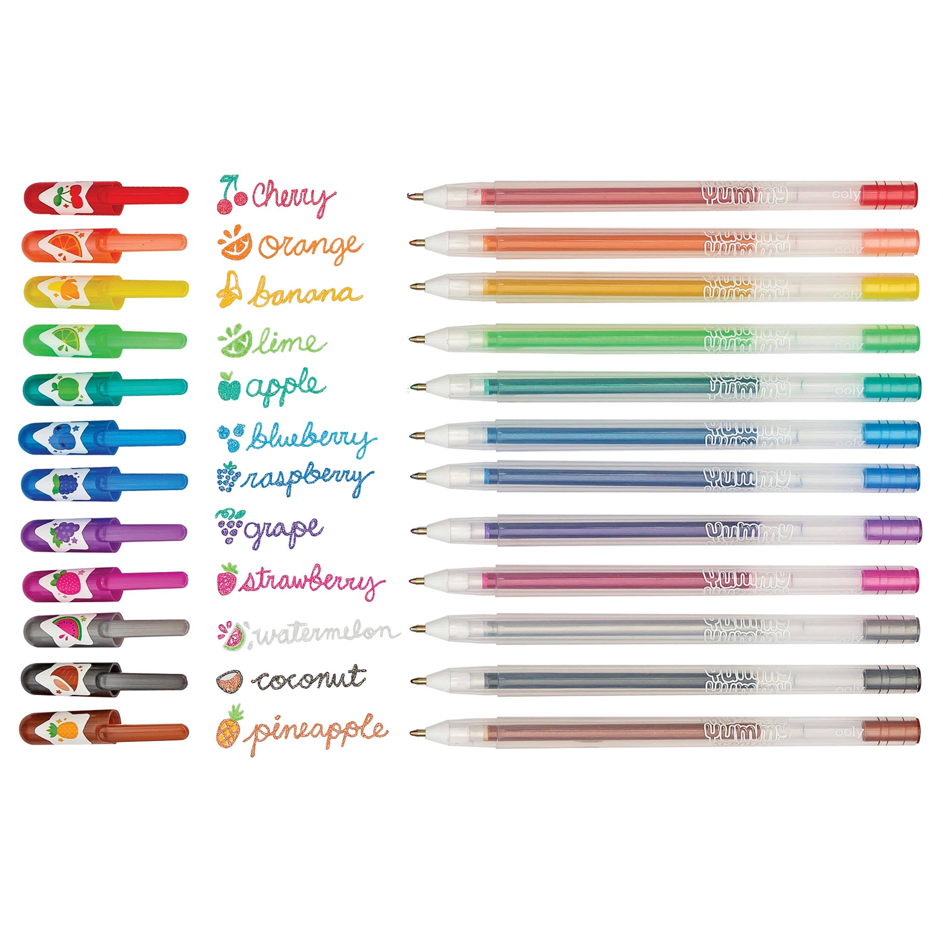 Scented Glitter Gel Pens (12 Pack)