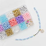 DIY Stretchy Bracelet Craft Kit (Winter Wonderland)