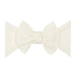 Knot Baby Headband (Ivory)