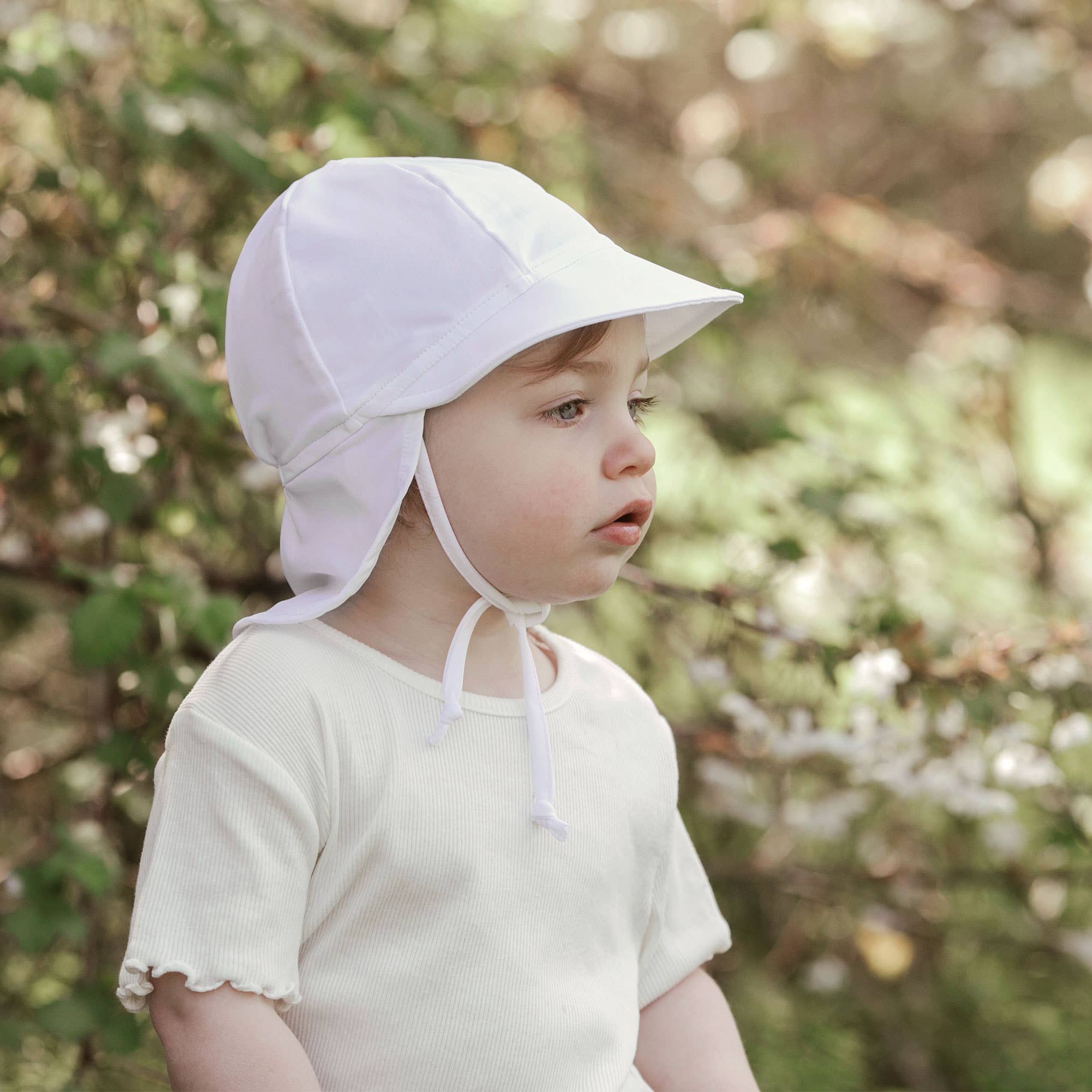 Sun Soft Baby Cap (White)