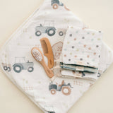 Towel & Wash Cloth Set (Charlie Farmhouse Tractor)