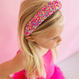 Beaded Headband (Pink Sprinkles)