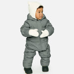 Baby Cloud One Piece Snowsuit (Sage Green)