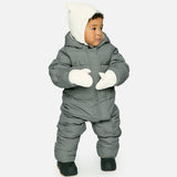Baby Cloud One Piece Snowsuit (Sage Green)