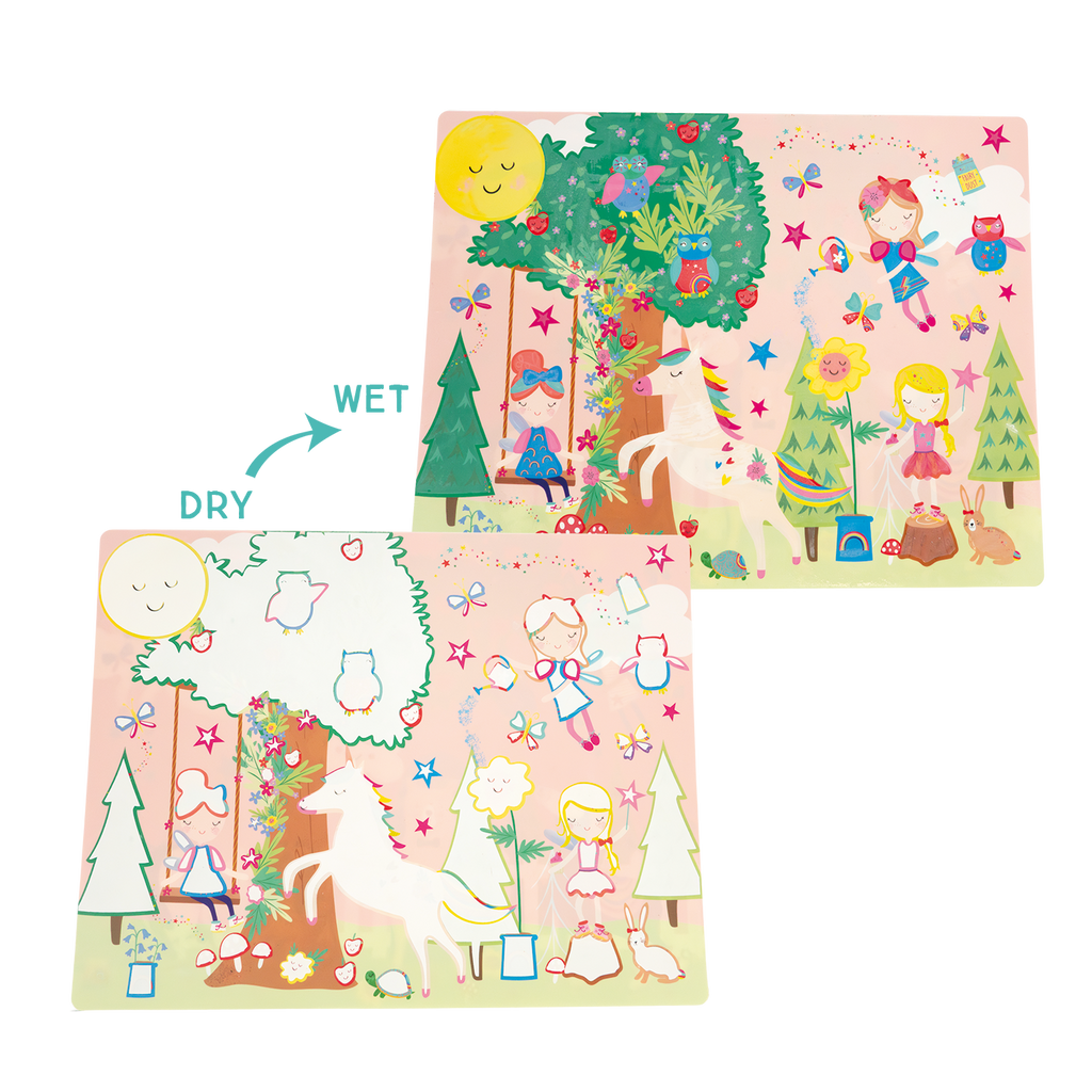 Magic Water Placemats (Rainbow Fairy)