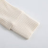 Ribbed Zippered Romper (Oatmeal)