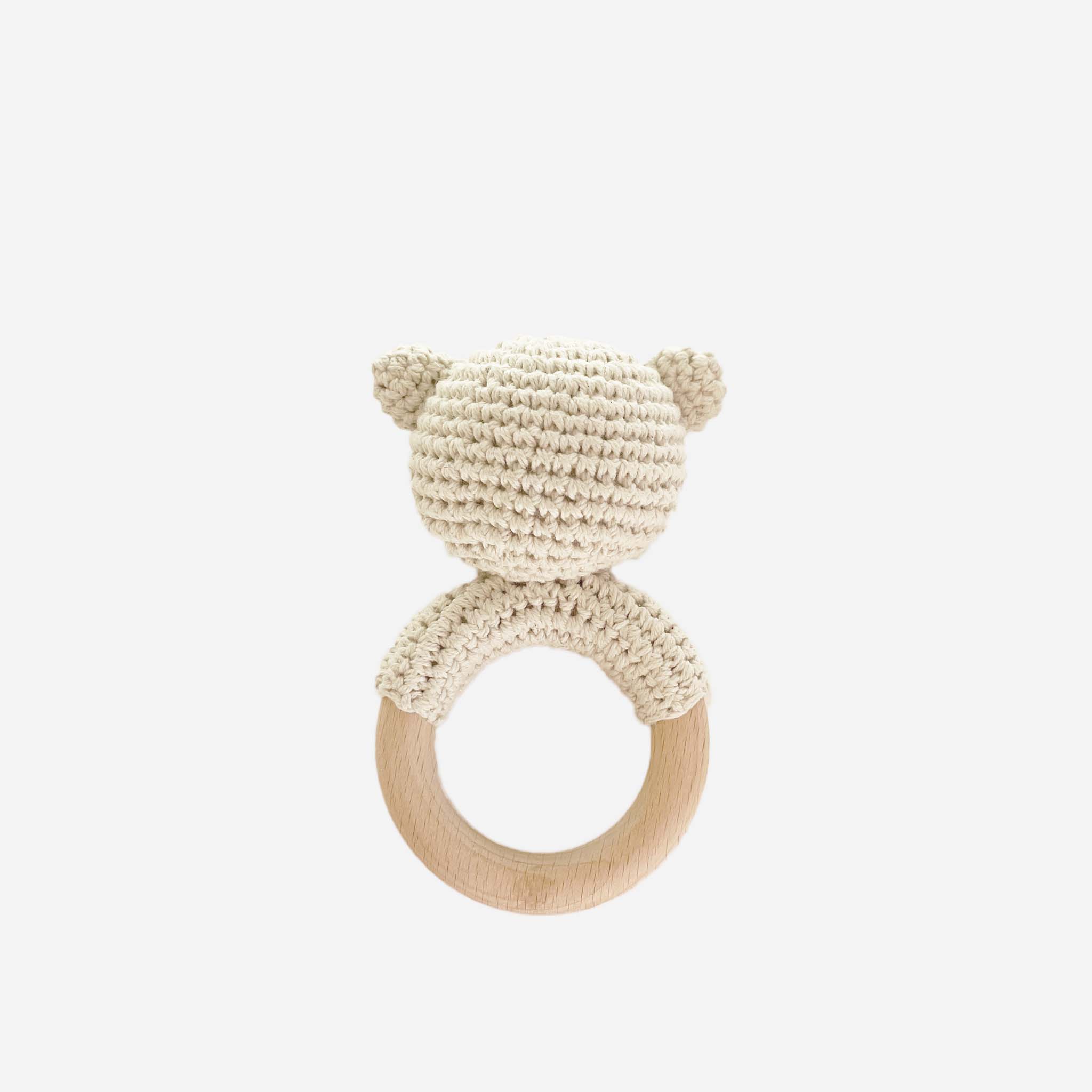 Teether Rattle Toy (Bear)