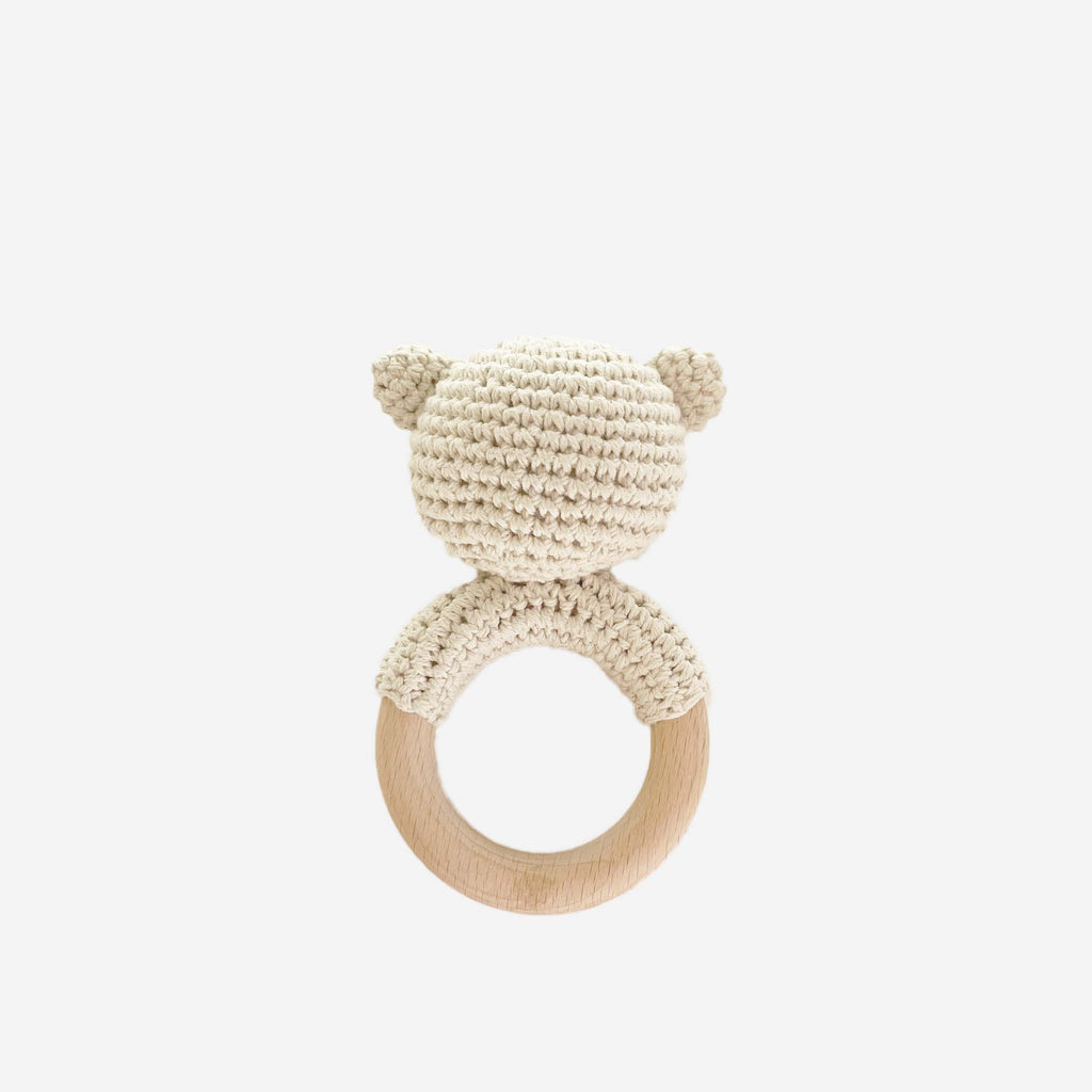 Teether Rattle Toy (Bear)