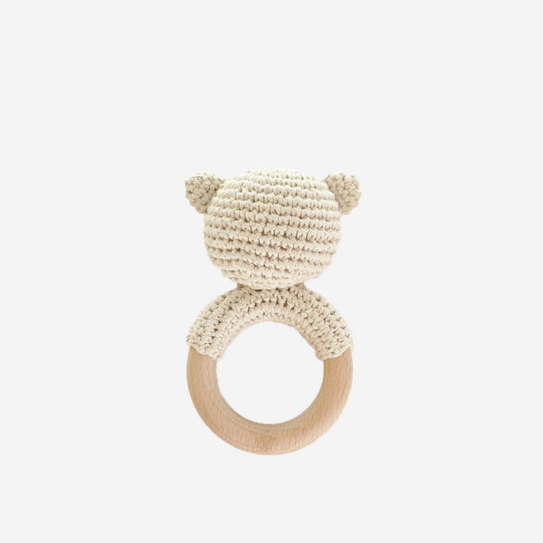Teether Rattle Toy (Bear)
