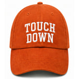 Touch Down Baseball Hat (Burnt Orange)