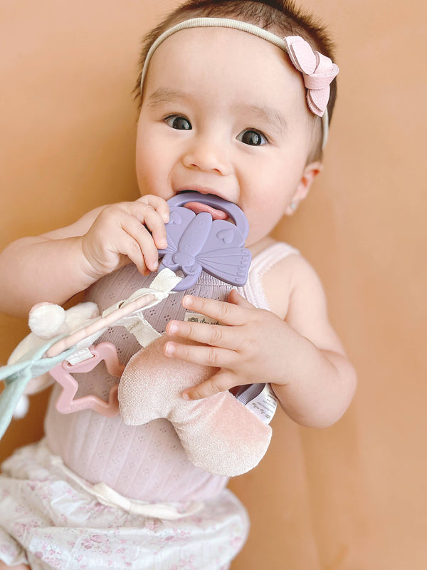 Busy Ring Teething Activity Toy (Bunny)