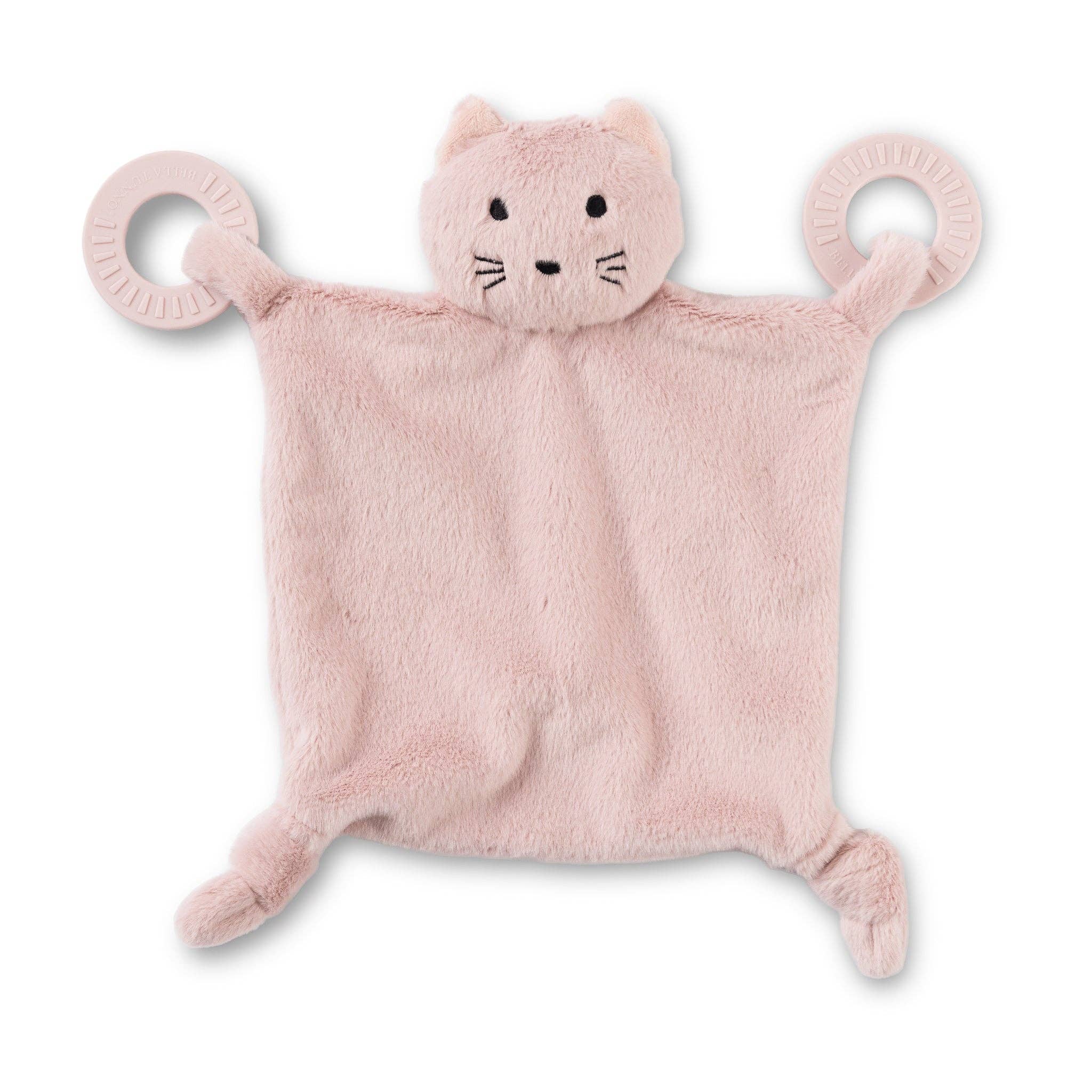 Teether Buddy Charlotte The Cat (Pink)