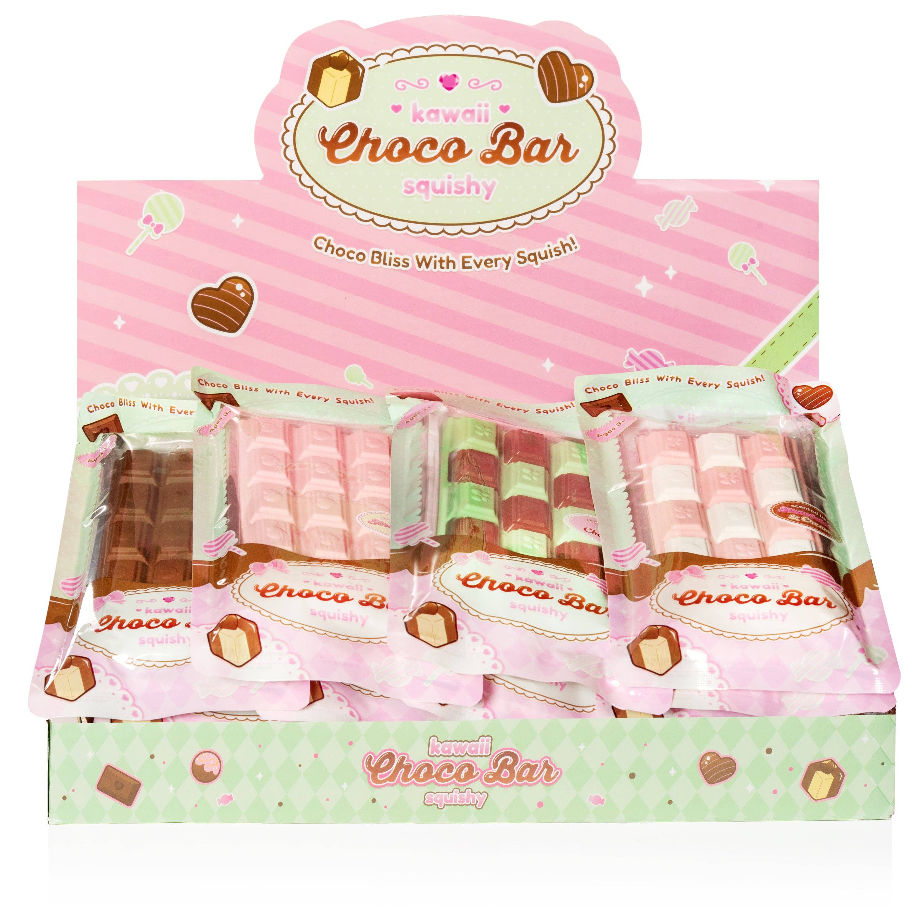 Kawaii Choco Bar Squishy Toy