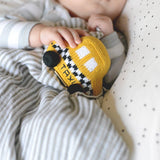 Organic Taxi Rattle Toy