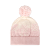 Ski Day Knit Beanie Hat (Sweet Pink)
